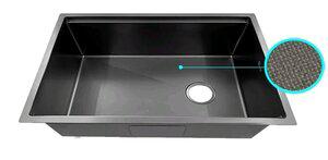Nano Single Bowl Kitchen Sink (Black)