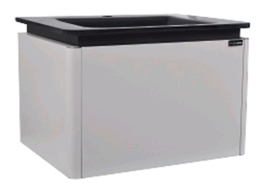 Glass Basin Stainless Steel Cabinet (600mm)