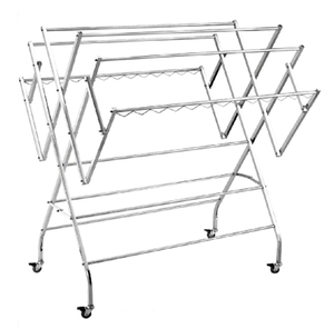 (MTR 503)Stainless Steel Material Mirror Finishing Free Standing Clothers Hanger