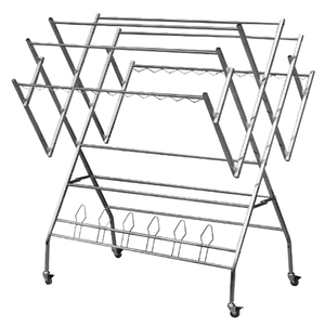 (MTR 504)Stainless Steel Material Mirror Finishing Free Standing Clothers Hanger
