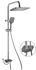 (MTSS 305/306)Stainless Steel Material 3Way Exposed Shower Set