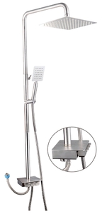 (MTSS 307)Stainless Steel Material 3Way Exposed Shower Set