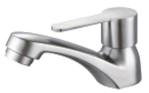 (DUV 13810) Basin Cold Tap,SUS 304 Satin Finishing