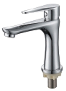 (DUV 13812) Basin Cold Tap,Brass Chrome