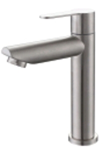 (DUV 13819) Basin Cold Tap, SUS 304 Satin Finishing