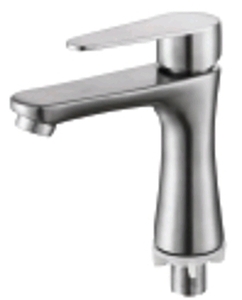 (DUV 13820) Basin Cold Tap,SUS 304 Satin Finishing