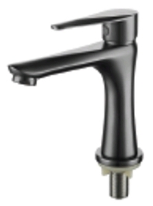（DUV 13821） Basin Cold Tap,Brass Gun Metal