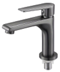 (DUV 13834-GM) Basin Cold Tap,Brass Gun metal