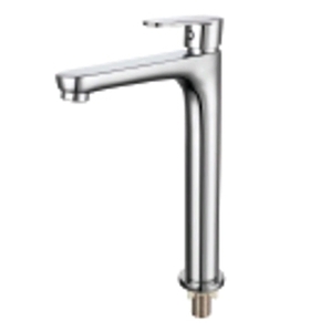 (DUV 13916) Tower Basin Cold Tap Brass Chrome