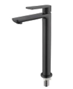 (DUV 13922-B) Tower Basin Cold Tap SUS304 Black