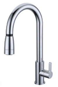 (DUV 1801) Pull Out Kitchen Sink Mixer Tap SUS304 Satin Finishing