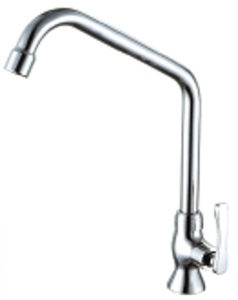 (DUV 2507) Kitchen Sink Tap Brass Chrome