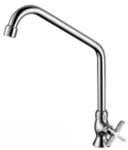 (DUV 2607) Cross Handle Brass Chrome