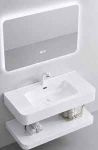 (MTC 80506RG) Double Layer Quartz Stone Basin
