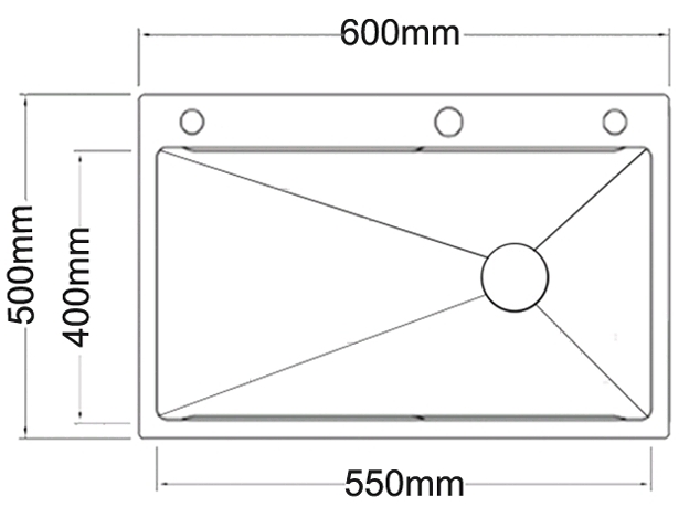 MTKS-6050/7050/8050GR Stainless Steel Kitchen sink - Image 3